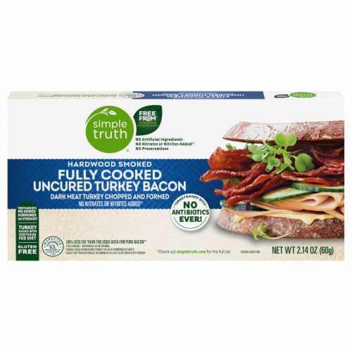 Simple Truth™ Fully Cooked Uncured Hardwood Smoked Turkey Bacon