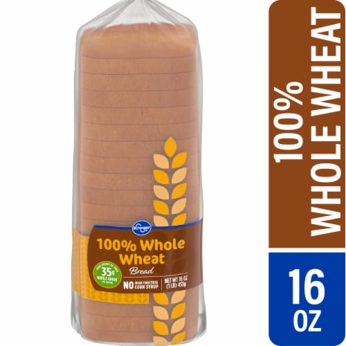 Nature's Own 100% Whole Wheat with Honey Bread Loaf, 16 oz