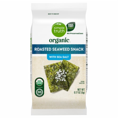 Simple Truth Organic® Sea Salt Roasted Seaweed Snack