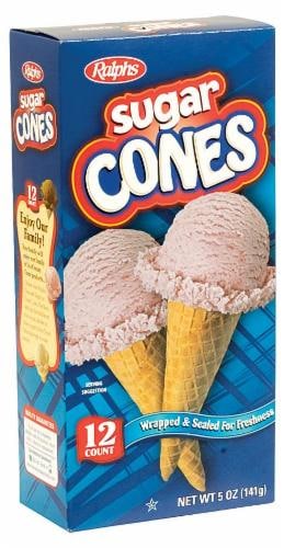 Ralphs Sugar Cones Perspective: front