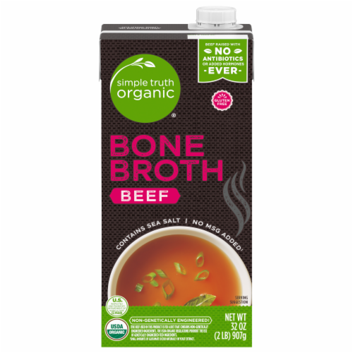 Simple Truth Organic® Beef Bone Broth, 32 oz - Metro Market