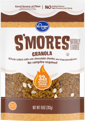 Kroger® S'mores Granola Clusters Perspective: front