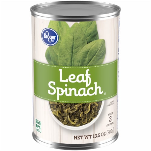 Kroger® Leaf Spinach Perspective: front