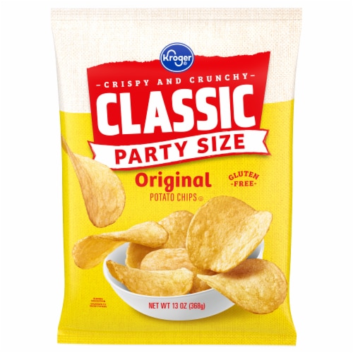 Kroger® Classic Potato Chips Perspective: front