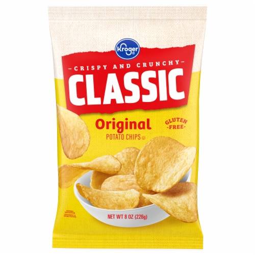 Kroger® Classic Potato Chips Perspective: front