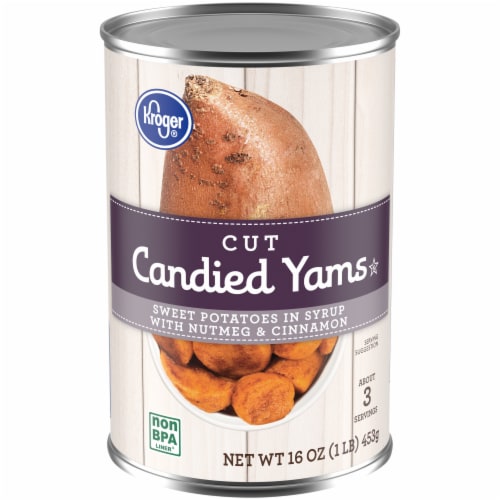 Kroger® Cut Candied Sweet Potato Yams Perspective: front