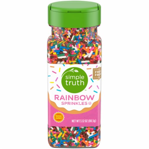 Simple Truth™ Rainbow Sprinkles Shaker Perspective: front