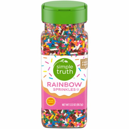 Simple Truth™ Rainbow Sprinkles Shaker Perspective: front