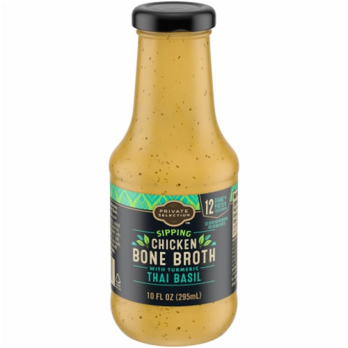Private Selection™ Chicken Thai Basil Bone Broth Perspective: front