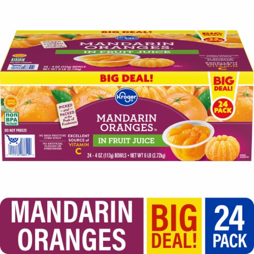 mandarin oranges in juice
