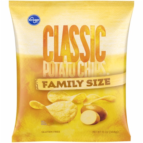 Kroger® Classic Potato Chips Perspective: front
