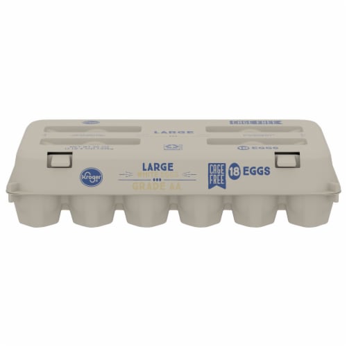 Kroger® Cage Free Large White Eggs Perspective: front