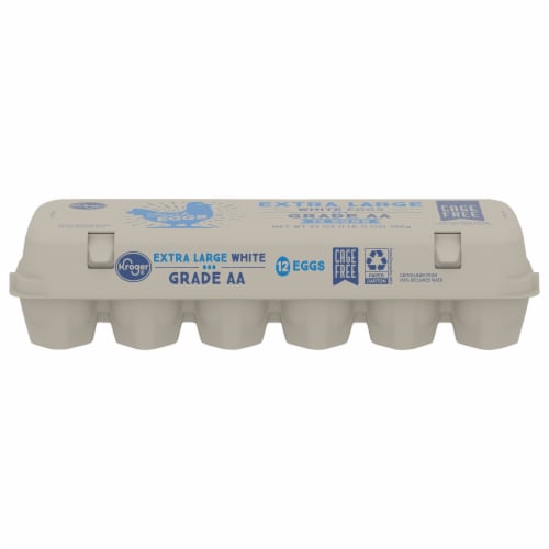 Kroger® Cage Free Extra Large White Eggs Perspective: front