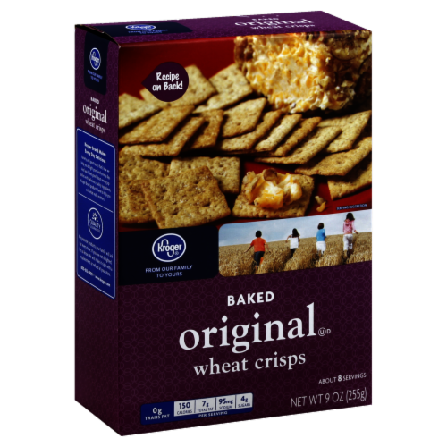 Kroger®  Wheat Squares Perspective: front