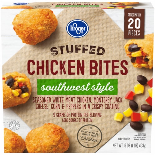 Kroger® Southwest Style Stuffed Chicken Bites Perspective: front