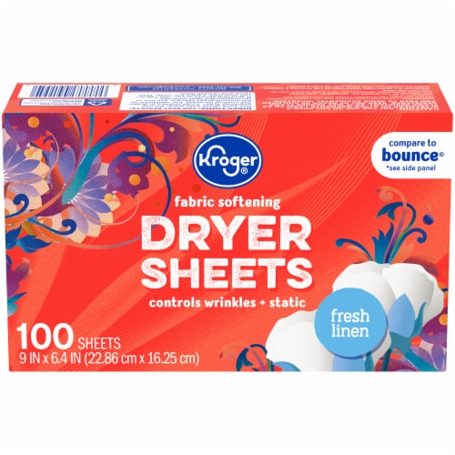Kroger® Fresh Linen Softening Fabric Softener Perspective: front