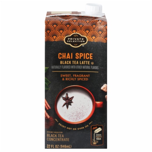 Private Selection™ Chai Spice Black Tea Latte Concentrate Perspective: front