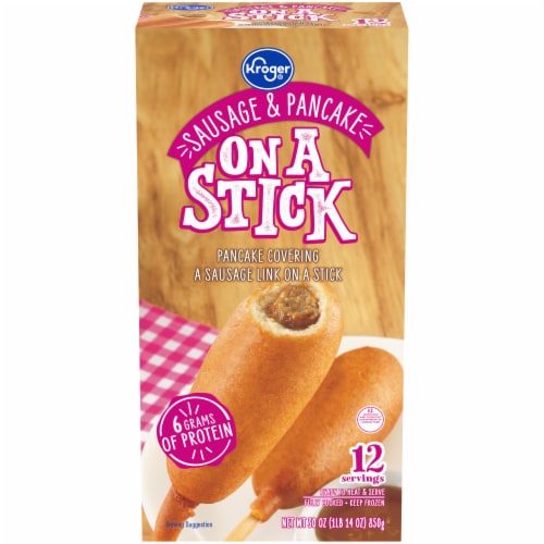 Kroger® Sausage & Pancake on a Stick Perspective: front