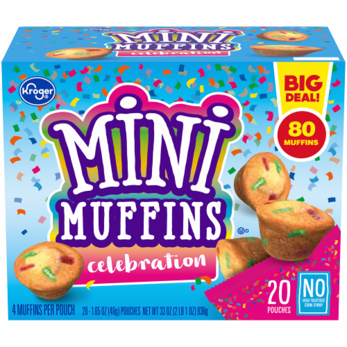 Kroger® Celebration Mini Muffins BIG Deal! Perspective: front