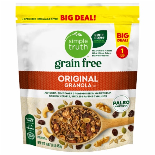 Simple Truth® Grain Free Original Granola Cereal BIG DEAL! Perspective: front