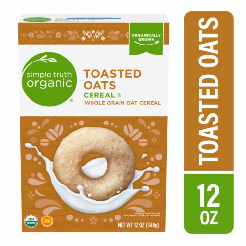 Simple Truth Organic™ Toasted Oats Cereal Perspective: front