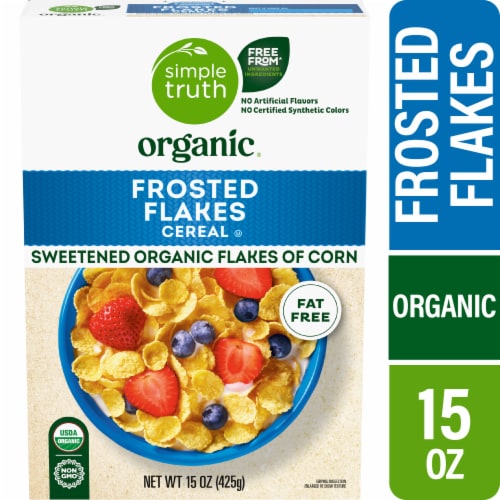 Simple Truth Organic™ Frosted Flakes Cereal Perspective: front