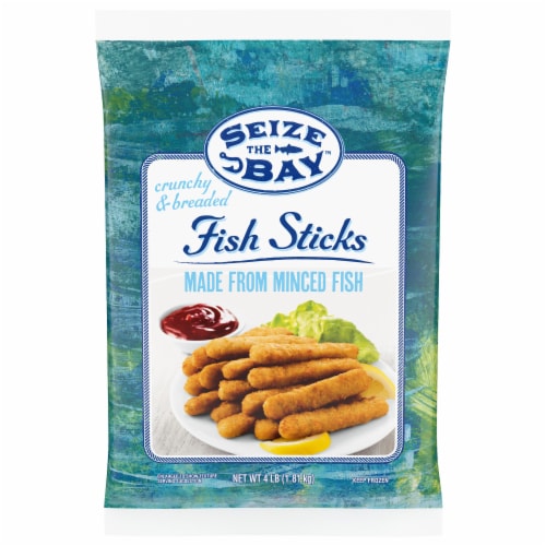Seize The Bay Breaded Fish Sticks Perspective: front