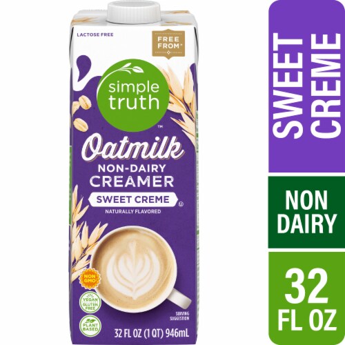 Simple Truth® Sweet Cream Non-Dairy Oatmilk Coffee Creamer Perspective: front