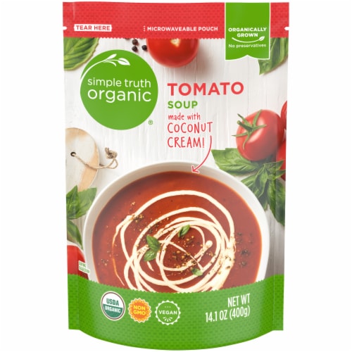 Simple Truth Organic™ Creamy Tomato Soup Perspective: front