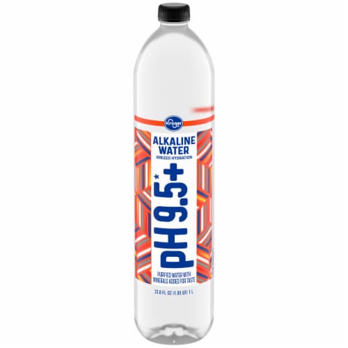 Kroger® pH 9.5+ Alkaline Water with Minerals Perspective: front