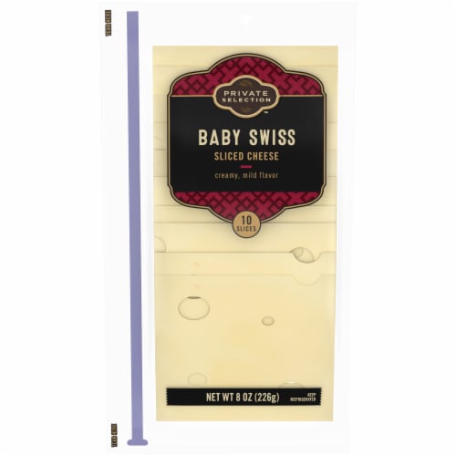 Private Selection™ Baby Swiss Sliced Cheese