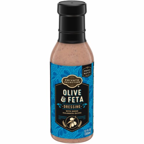 Private Selection® Olive and Feta Salad Dressing Perspective: front
