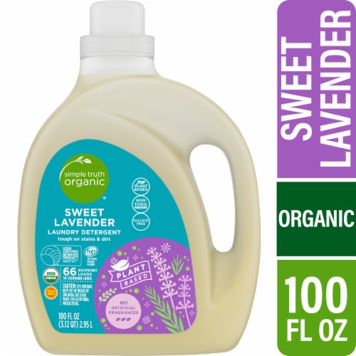 Simple Truth Organic® Sweet Lavender Liquid Laundry Detergent Perspective: front