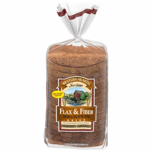 Western Hearth Omega 3 Flax & Fiber Widepan Bread Perspective: front