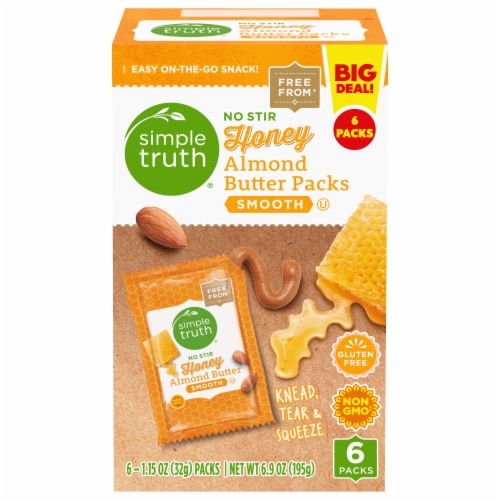 Simple Truth® Honey Almond Butter Pouch Perspective: front