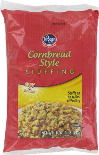 Kroger® Cornbread Style Stuffing Mix Perspective: front