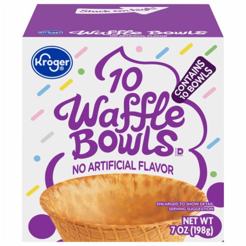 Kroger® Ice Cream Waffle Bowls, 10 ct - Kroger