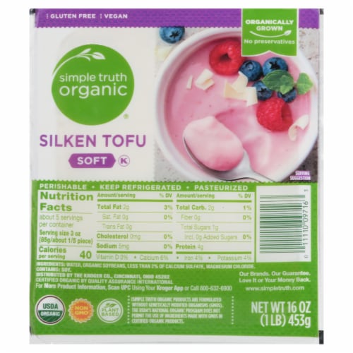 Simple Truth Organic® Silken Tofu Perspective: front