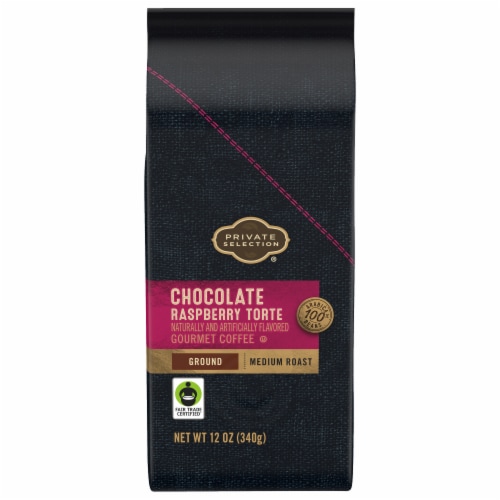 Private Selection® Chocolate Raspberry Torte Medium Roast Ground Coffee Perspective: front