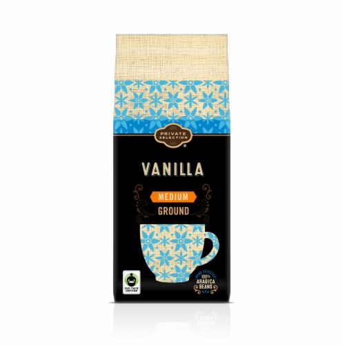 Private Selection® Fair Trade Vanilla Medium Roast Ground Coffee Perspective: front
