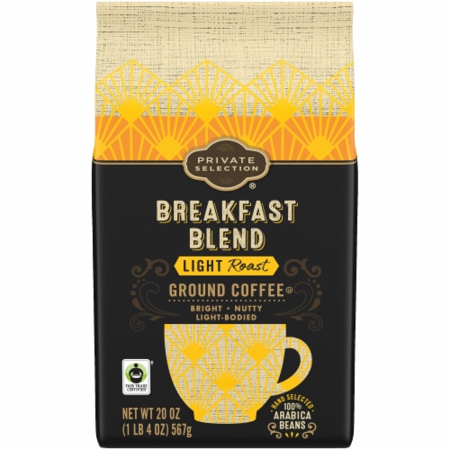 Private Selection® Breakfast Blend Light Roast Ground Coffee Perspective: front