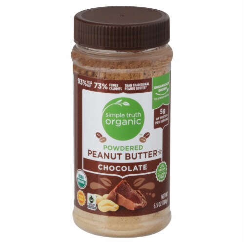Simple Truth Organic™ Powdered Chocolate Peanut Butter Perspective: front