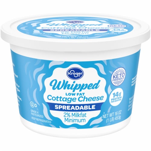 Kroger® 2% Whipped Low Fat Cottage Cheese Perspective: front