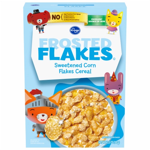 Kroger® Frosted Flakes Cereal Perspective: front