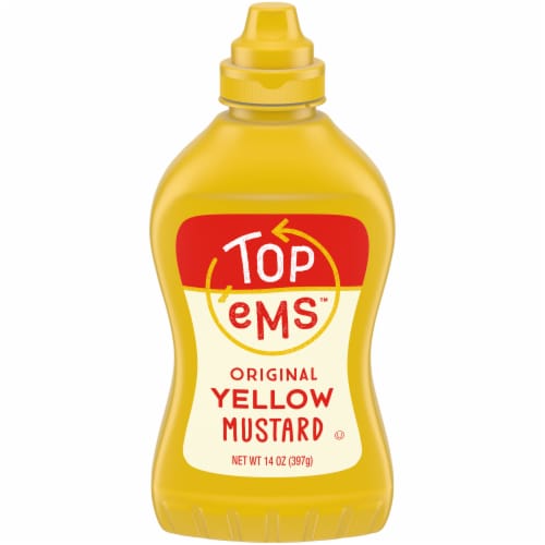 Top 'Ems™ Original Yellow Mustard Perspective: front