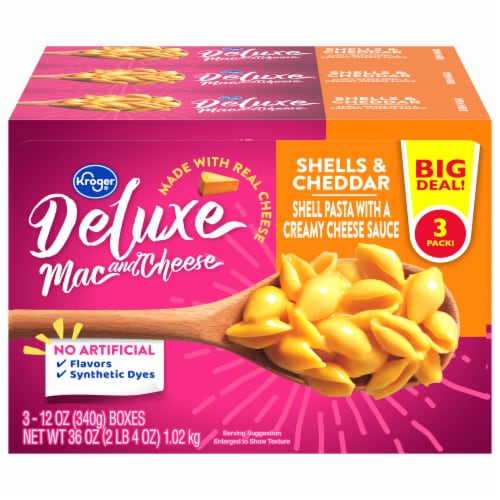 Kroger® Deluxe Shells & Cheddar Mac & Cheese Perspective: front