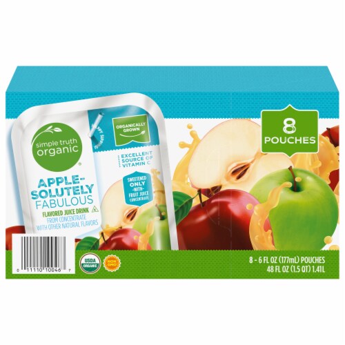 Simple Truth Organic® Apple-Solutely Fabulous Apple Juice Perspective: front