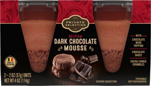 Private Selection™ Belgian Dark Chocolate Mousse Perspective: front