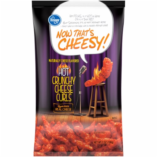 Kroger® Now That's Cheesy! Hot Crunchy Cheese Curls, 7 oz - Kroger