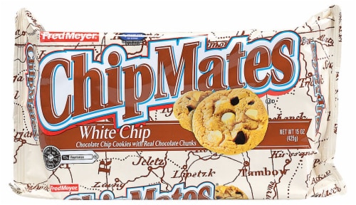 Fred Meyer® ChipMates White Chocolate Chip Cookies Perspective: front
